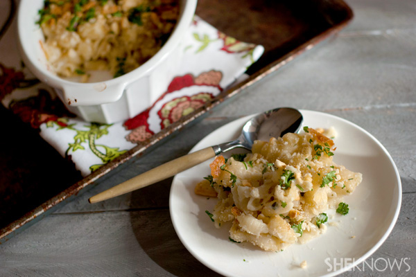 Smoked Gouda mac & cheese