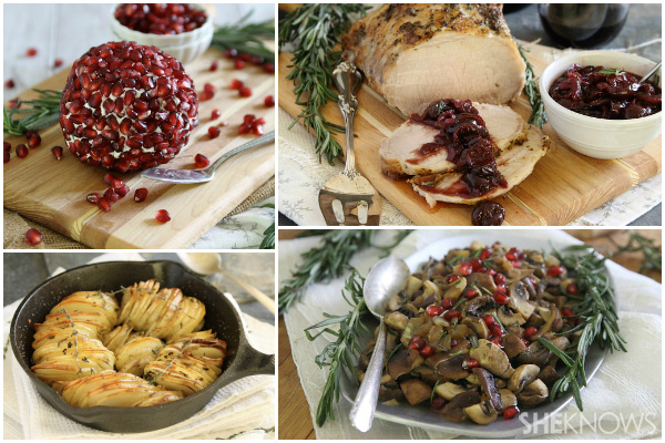 Gluten-free Christmas menu