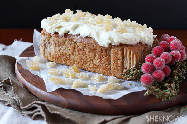 Spicy gingerbread loafcake