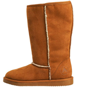 Suede boots for girls