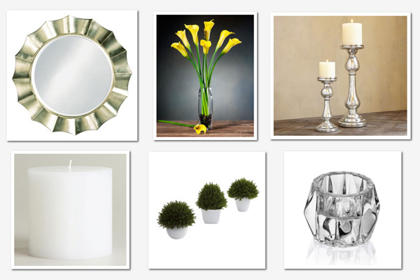 Elegant mantel