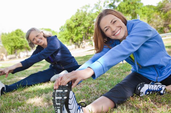 Active healthy women