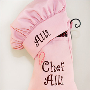 Hat and apron for kids