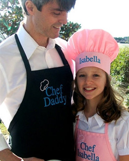 Hat-and-apron set