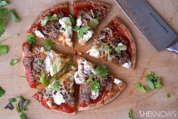 Sausage flatbread bites | Sheknows.com