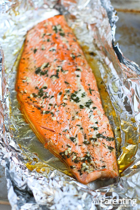 salmon baked in foil | Recipes