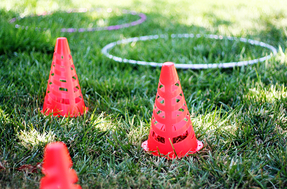Obstacle course for kids