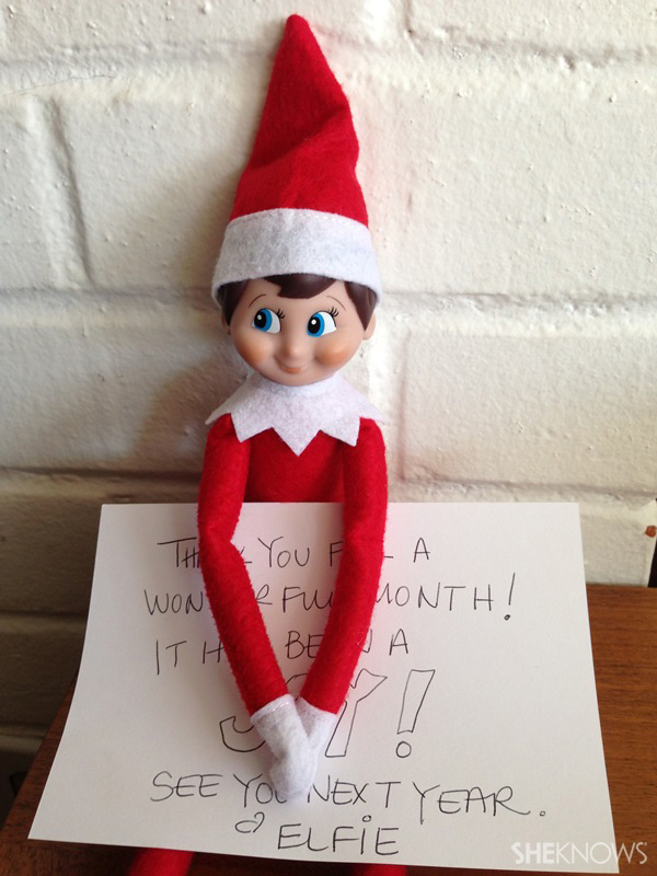 15 Insanely Simple Elf On The Shelf Ideas For Christmas Eve Page 2 