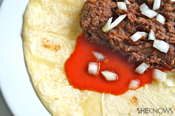 Organic Bean Burrito Recipe