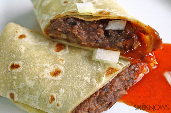 Organic Bean Burrito Recipe