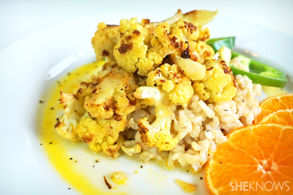 Orange Roasted Cauliflower Recipe