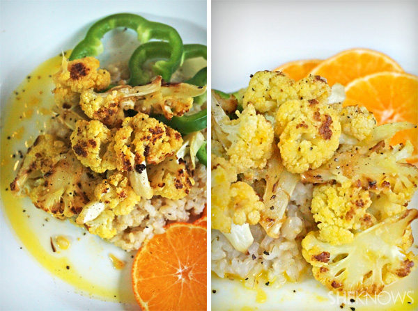 Orange Roasted Cauliflower Recipe