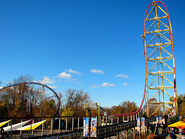 Top Thrill Dragster at Cedar Point