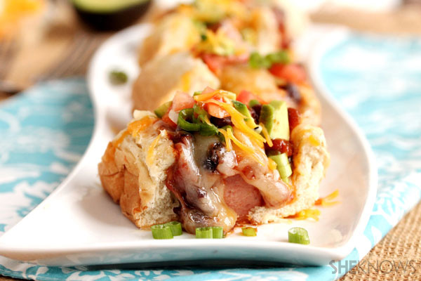 Mini chili cheese dog recipe