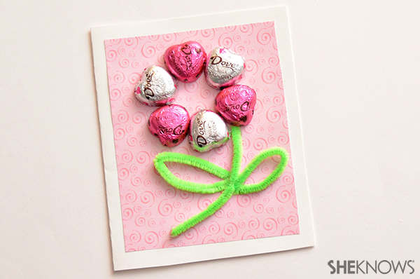 Chocolate heart flower valentine | Sheknows.com