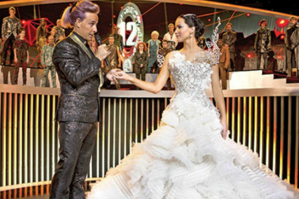 Hunger Games wedding gown