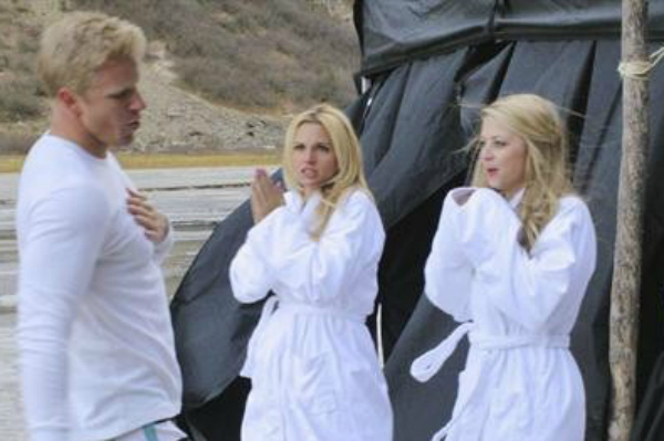 The Bachelor love triangle