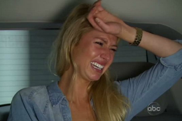 The Bachelor meltdown