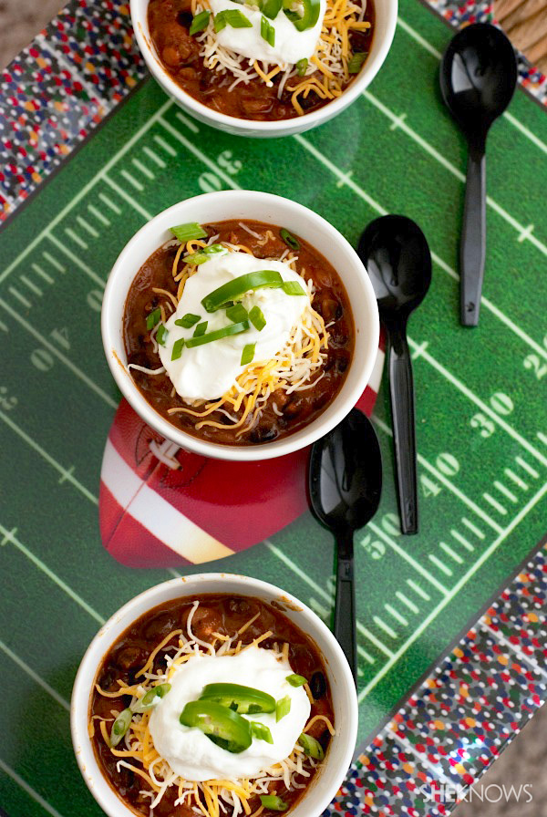 Spicy beer chili