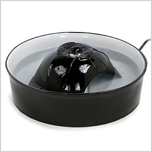 ceramic cat fountain