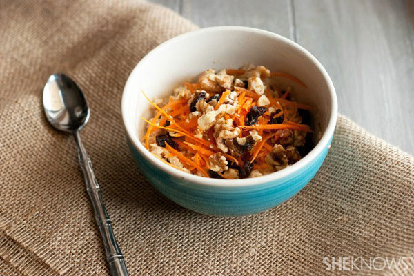 Carrots and vanilla