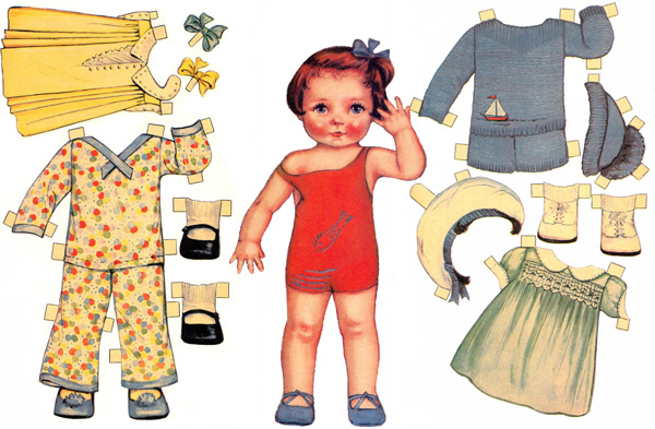 Paper dolls