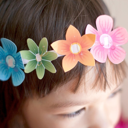 Fairy flower crown