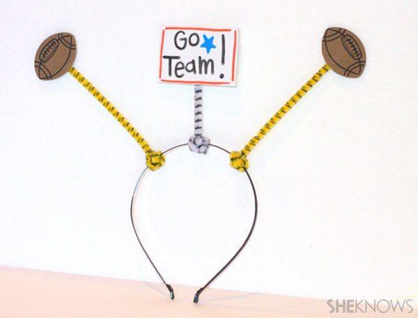 Football fan headband