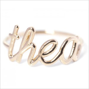 THEA by Emilie Duchene Personalized Ring