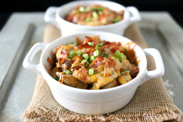 Loaded baked potato chicken