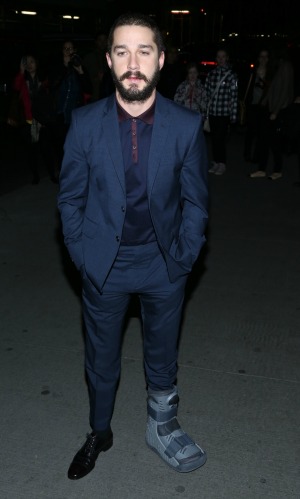 Shia LaBeouf headbutts a man during a bar fight