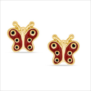 Butterfly earrings