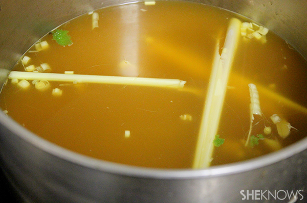 Thai shrimp noodle soup | Sheknows.com - broth