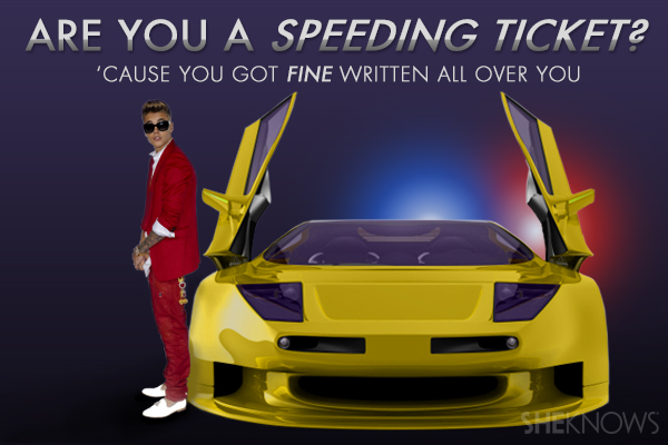 Justin Bieber Valentine's Card