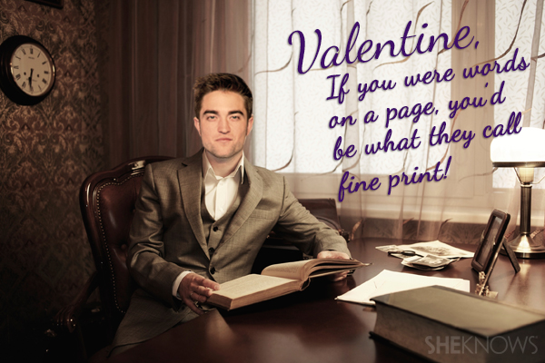 Robert Pattinson Valentine's Card