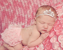 newborn photography prop: Baby tiara