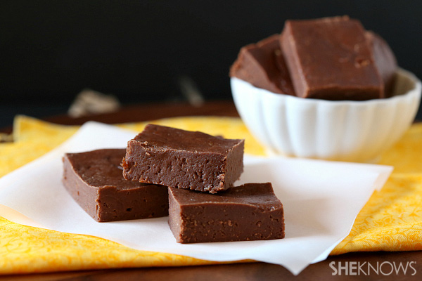 Chocolate cheese fudge