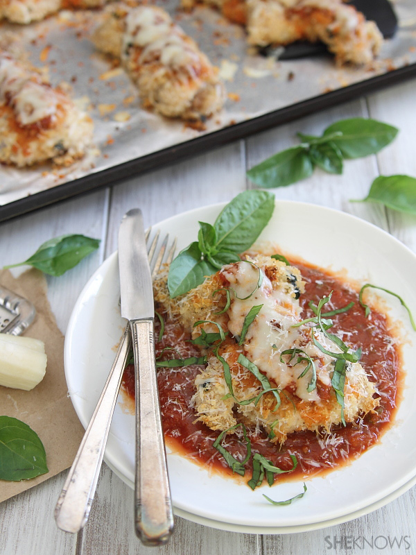 Crispy parmesan