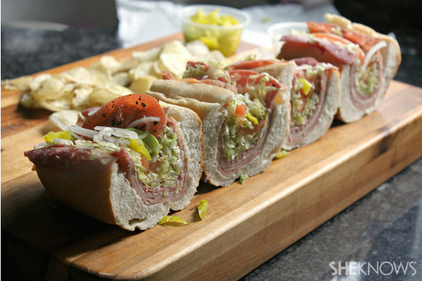 Classic Italian hoagie recipe