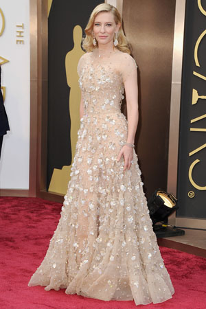 Cate Blanchett at the 2014 Oscars
