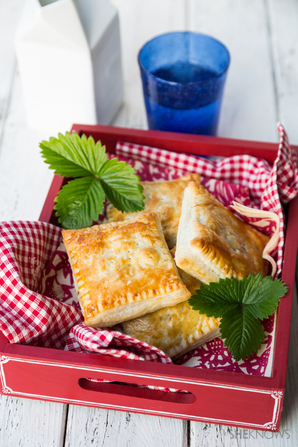 Chocolate, ricotta and pear hand pie recipe