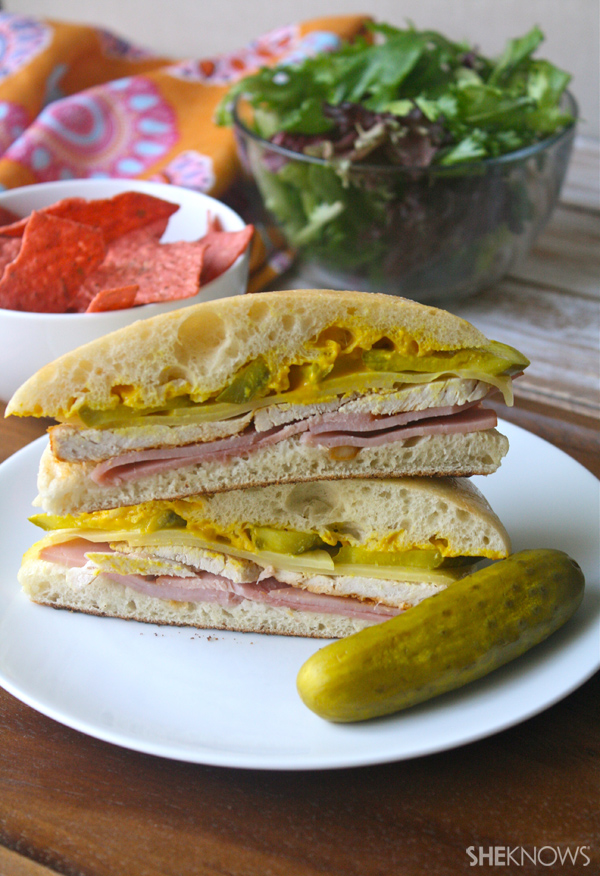 Hearty Cuban sandwiches