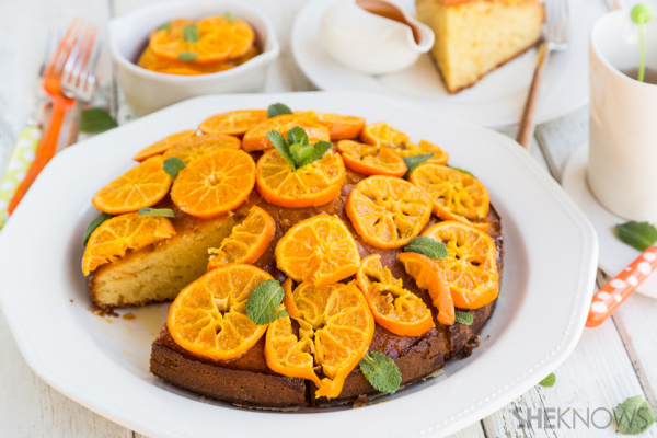 Clementine and mascarpone cake