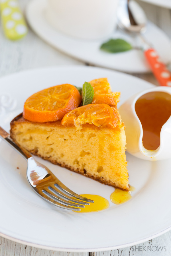 Clementine and mascarpone cake