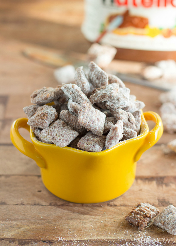 Hazelnut Nutella Muddy Buddies