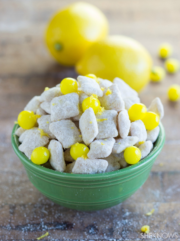 Lemon Cheesecake Muddy Buddies