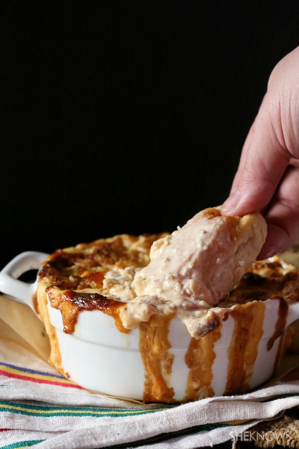 Hot Reuben dip
