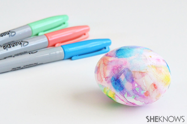 Sharpie dyed Easter eggs | Sheknows.com