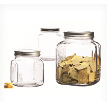 Organizing finds- 3 Piece Cracker Jar set