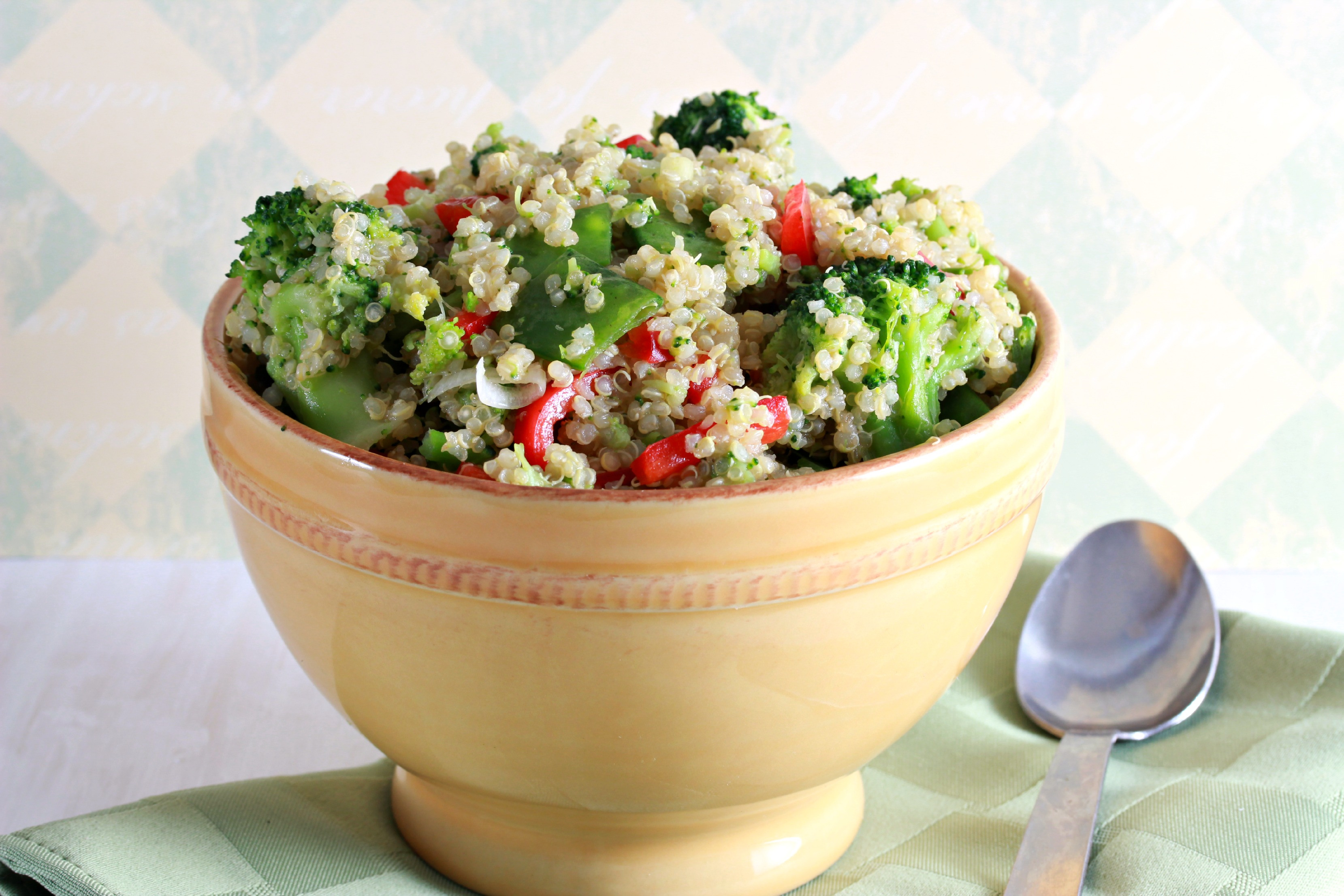 Summer salads: Broccoli and quinoa salad